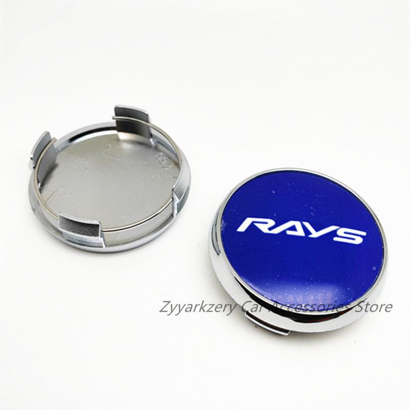 4pcs 65mm for Rays TE37 Wheel Center Cap Hub Cover Replacement Dust proof Rims Hubs Hubcaps Car Styling Accessories