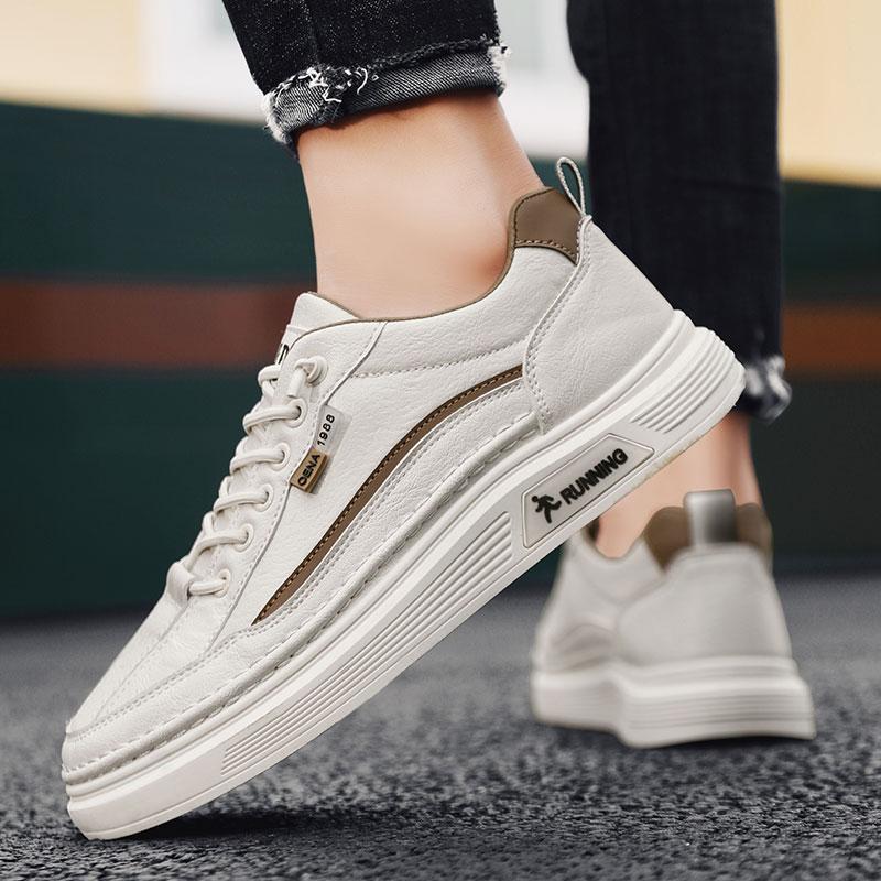 Autumn 22-year-old new casual sports board shoes, student youth leather trendy shoes