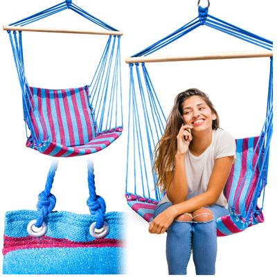 Hammock Hanging Chair Garden Brazilian Rocking Swing Suspended Cocoon