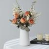 Rose and Daisy Artificial Floral Arrangement for Table Decor