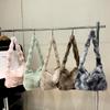 Velvet Women's Bag  High Beauty  Shoulder Bag  Soft  Versatile  Simple Tote  New Product