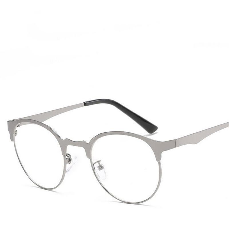

Metal Material Steampunk Student Prescription Eyeglasses For The Nearsighted Women Men Oval Shape Myopic Spectacles Diopter 0 -0.5 -0.75 To -6.0 0