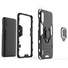 Case for Xiaomi Mi 9 Lite, Armored with Ring Stand, Black