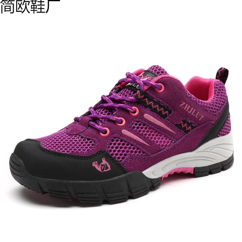 New breathable single mesh outdoor shoes hiking shoes hiking shoes men's shoes women's shoes