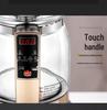 Korean Style Automatic Glass Kettle: Black & Flower Tea Maker, Multi-functional, Household.