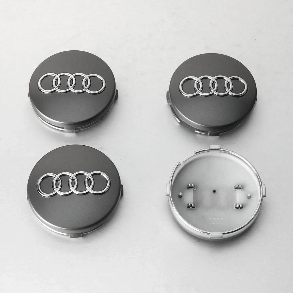 Hub Caps Hot For  1q 4PCS 59mm 1q Hub Caps Car Wheel Center Wheel Caps For  1q A1 A2 A3 A4 A5 S C5 A3 A4 S5 S7 RS3 RS4 S3e1