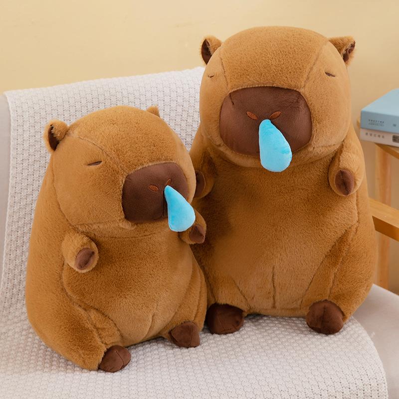 

Capybara Snot Plush Toy: Adorably Ugly Stuffed Animal & Pillow 25 cm
