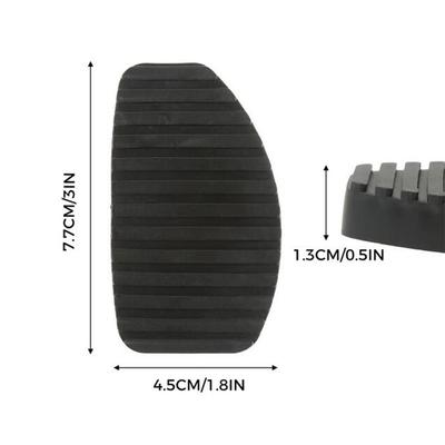New 2PCS Car Brake Clutch Foot Pedal Pad Rubber Cover For Peugeot 4504.12 2130.15