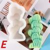 Silicone Candle Mold DIY Candle Making Soap Resin Mold Gifts Craft Home Decor Moldes Silicona Para Manualidades