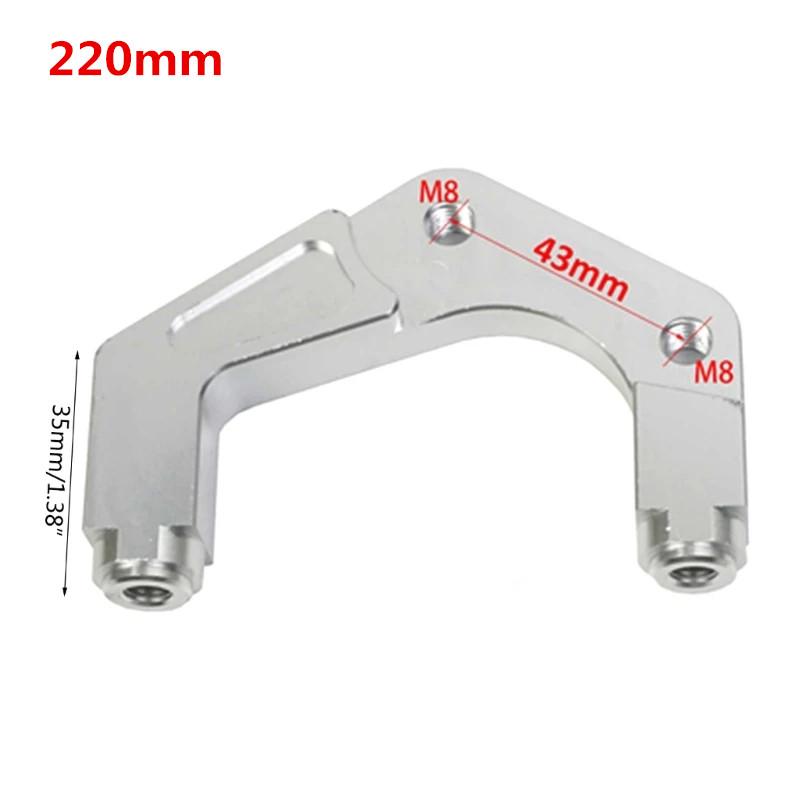 RPM Universal Motorcycle Brake Caliper+Brake Pump Adapter Bracket+200mm/220mm Disc Set For Yamaha Aerox Jog BWS MBK Nitro Stage6