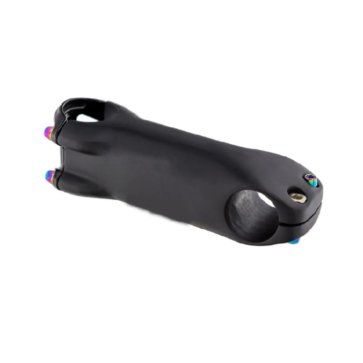 Carbon Fiber 6 Degree Adjustable Bike Stem Replacement Handlebars Stem High Strength Light Weight Handlebars