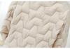 Women's Mid-Length Lightweight Down Jacket - Autumn/Winter, Round Neck, Collarless, Korean Style Trendy Outerwear