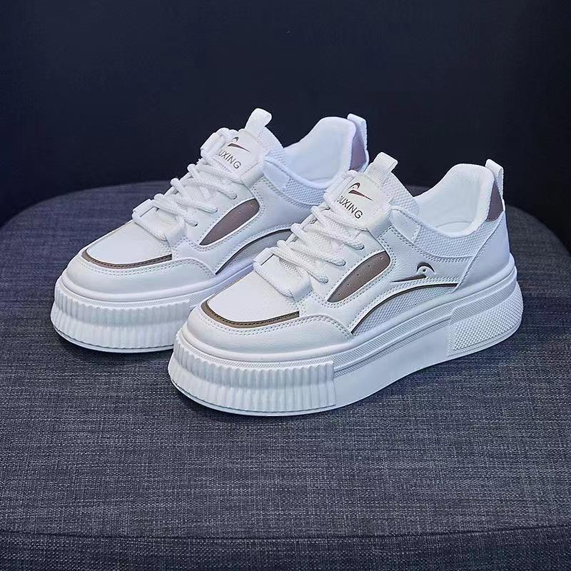 Thick-soled Mesh Surface Shows High Spring and Summer New Casual Board Shoes Niche Net Shoes