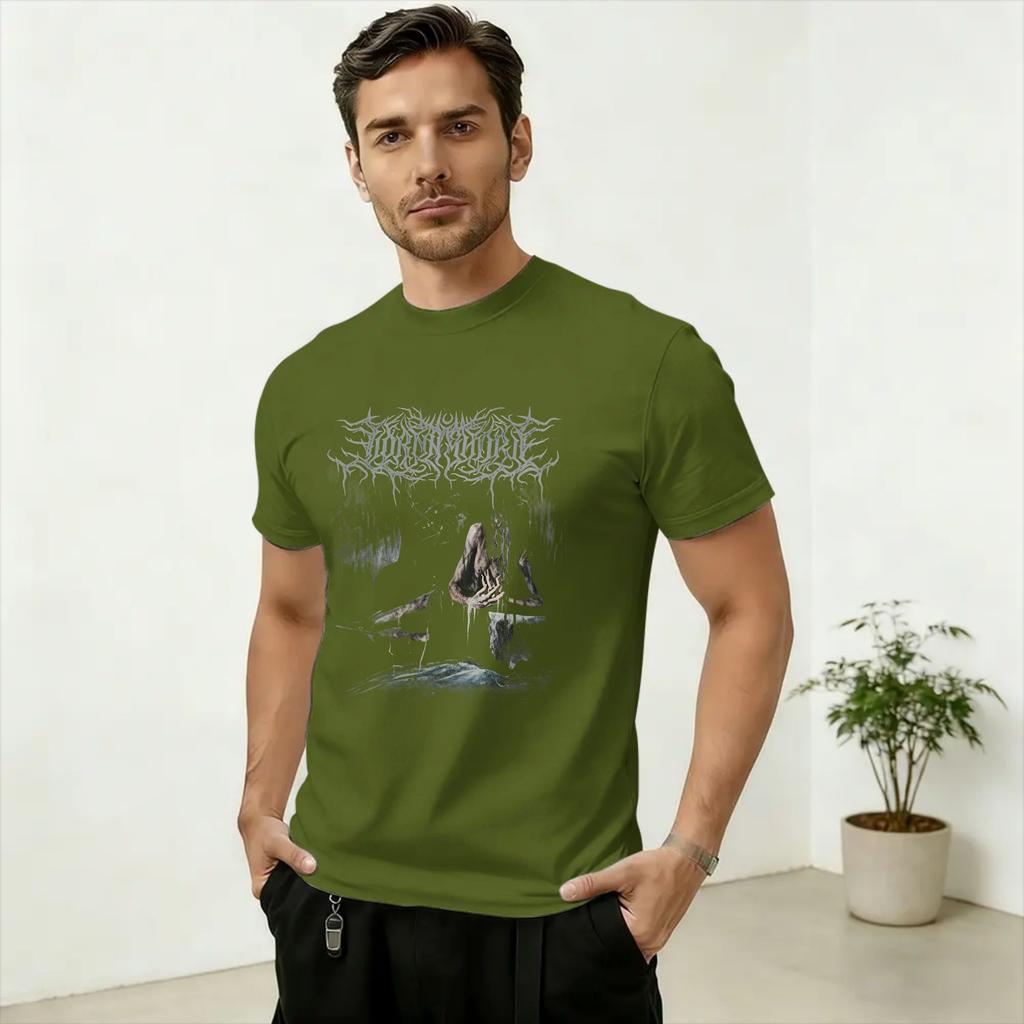 I Feel the Everblack Festering Within Me T Shirt Summer Cotton T Shirts For Unisex Trending Tee Shirt ShortSleeved Y2K Clothes