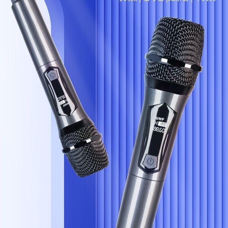 Universal Wireless Microphone & Outdoor Speaker for Live Singing and Broadcasts