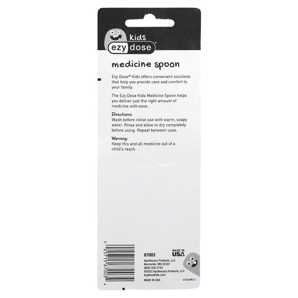 Children's, Medicinal Spoon, 1pc, 10Ml