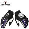 2024 Touch Screen New Red Black Men's and Women's Full Finger Thin Bicycle Mountain Cross-Country Outdoor Sports Riding Gloves