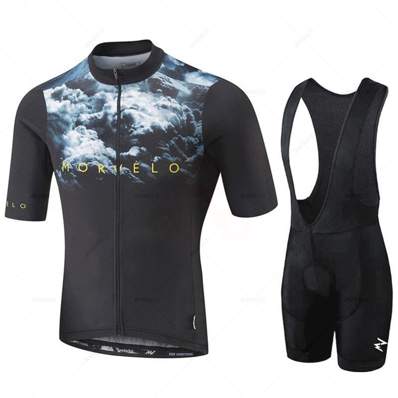 2026 Morvelo Sommer Pro Herren Radtrikot Anzug Mountainbike Triathlon Schnelltrocknend Atmungsaktiv Fahrradbekleidung Ropa Ciclismo