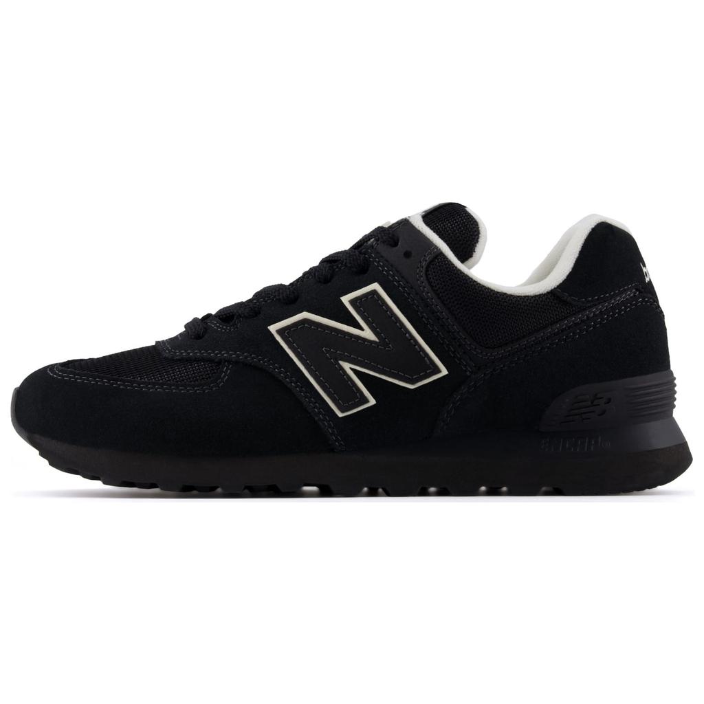Niko And ... X New Balance NB 574 Low Top Casual City Commute Running Shoes Unisex Black Sneakers U574NAB