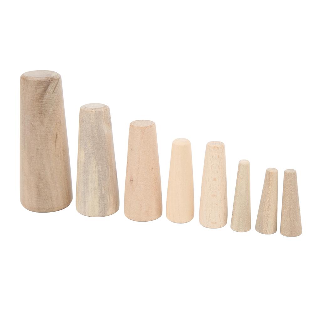 10pcs Marine Tapered Thru Hull Emergency Soft Wood Plugs Drain Plug for Boat Yacht