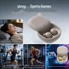 2025 Soft Silicone Wireless Bluetooth Sleep Earphones - Painless, Noise-Cancelling, Ideal for Side Sleeping and Sports