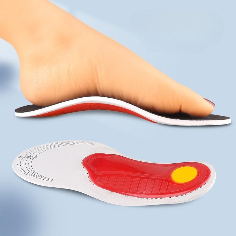 Arch Support Orthotic Insoles for Flat Feet High Elastic EVA Shock Absorption Cushion Breathable Inserts Men Women Daily