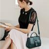 Luxusní dámská taška Vysoce kvalitní PU kůže Tašky přes rameno Designová klasická messenger taška pro ženy Vintage crossbody taška klopa