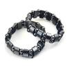 Elastic Magnetic Beaded Bracelet Adjustable Stretchy Wristband For Health Symbol And Stylish Daily Wear