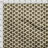 oneOone Cotton Flex Beige Fabric Asian Block Sewing Craft Projects Fabric Prints by Yard 40 Inch