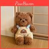 Teddy Bear Plush Toy With Overalls Soft Stuffed Animal Gift For Children