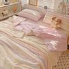 Double-Layer Gauze Summer Comforter Set: Single Piece, Machine Washable, Ideal for Air-Conditioned Rooms, Spring & Summer Use