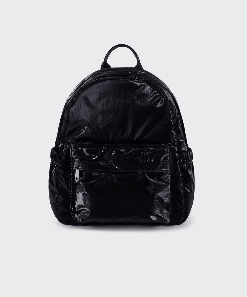 Musinsa Standard Woman Women'S Shiny Mini Backpack [Black]