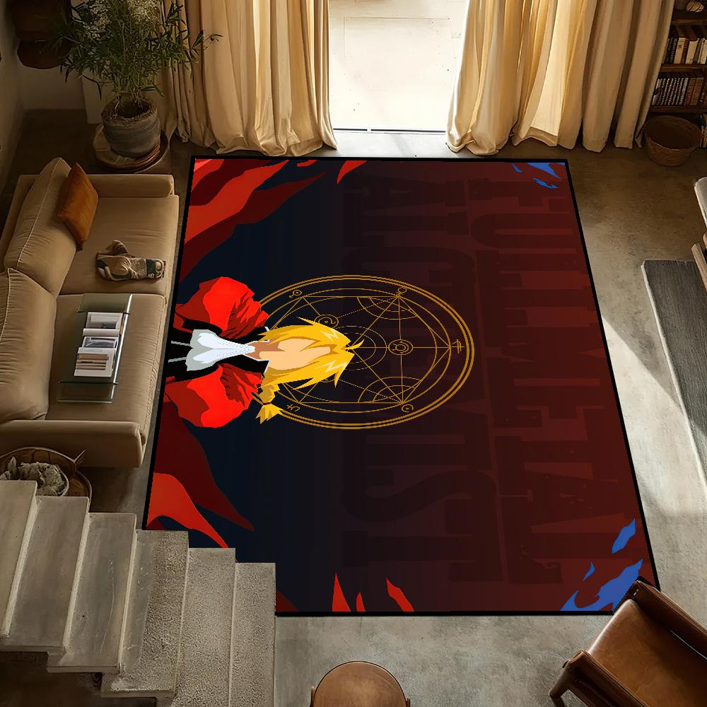 

маленький ковер Fullmetal противоскользящий алхимик кухня спальня ручной работы тафтинговый ковер ковер гостиная прихожая украшение SJR40x60CM