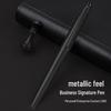 Luxe Metalen Signature Balpen met Cadeaubox - Aanpasbaar Logo, Elegante Afwerking, Perfect voor Kantoor of Cadeau