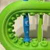 Zahnbürstenhalter 3D-gedruckt PLA-Material Mehrschlitz Badezimmer-Aufbewahrungs-Organizer Anti-Rutsch-Boden Badezimmer-Organizer