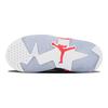 Jordan 6 Retro Low White Infrared 23 Black GS 768883-123