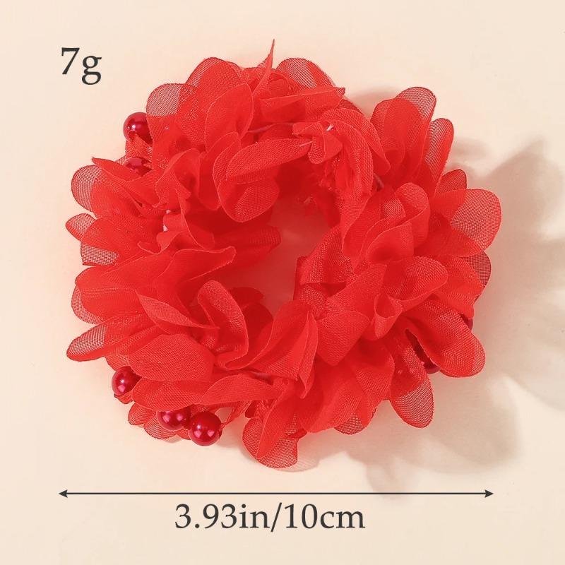 2 stuks/set Baby Meisjes Roze Kleur Haarelastiekjes Schattige Hoge Elastische Hoofdband voor Kinderen Lente Festival Vakantie Haaraccessoires