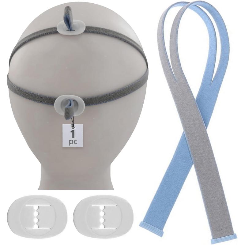 Запасной ремешок для головного крепления CPAP, 1 комплект AA14, регулируемый, мягкий, для P10, назальная подушка, для пользователей с апноэ сна, для ежедневного использования