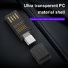 2 in 1 Card Reader OTG Adapter USB 2.0 Card Reader Secure Data Transfer Dual TF Ports Card Reader High Speed for PC Laptop Phone
