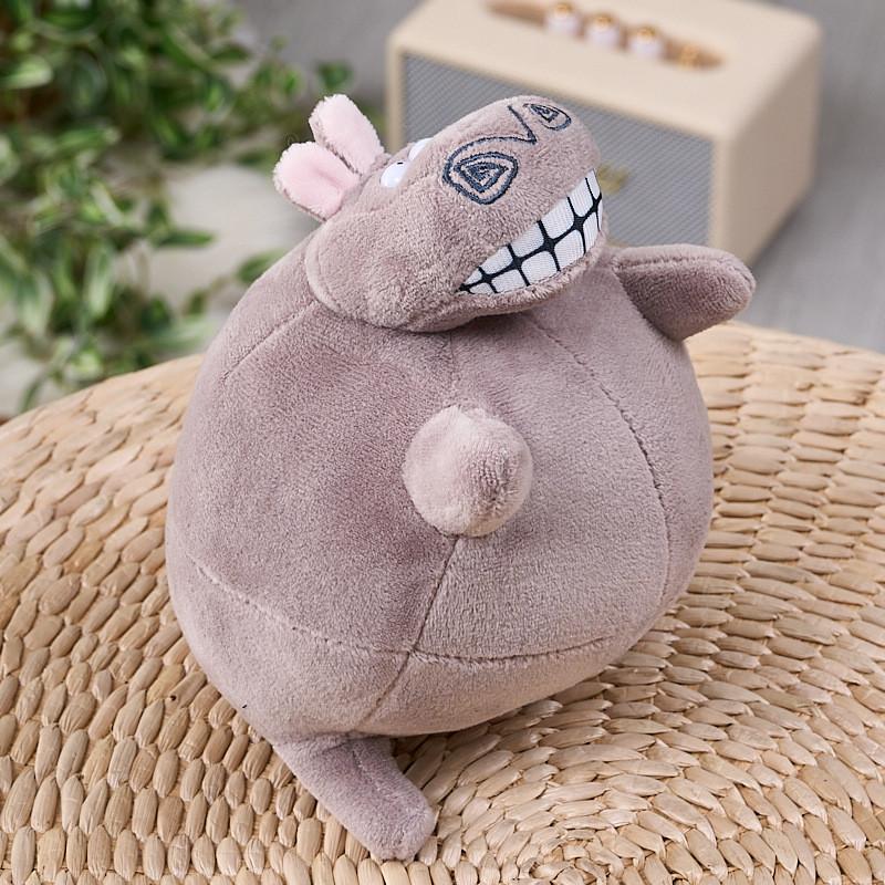 Hippopotamus Unicorn And Giraffe Plush Toy Keychain Pony With Soft Short Plush For Collectors And Decor