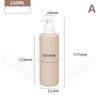 Pěnové dávkovače mýdla Plnitelné lahve Šampon Sprchový gel 250 ml~500 ml Dávkovač mýdla na ruce Plastové Mýdlo na pleťové mléko Do koupelny