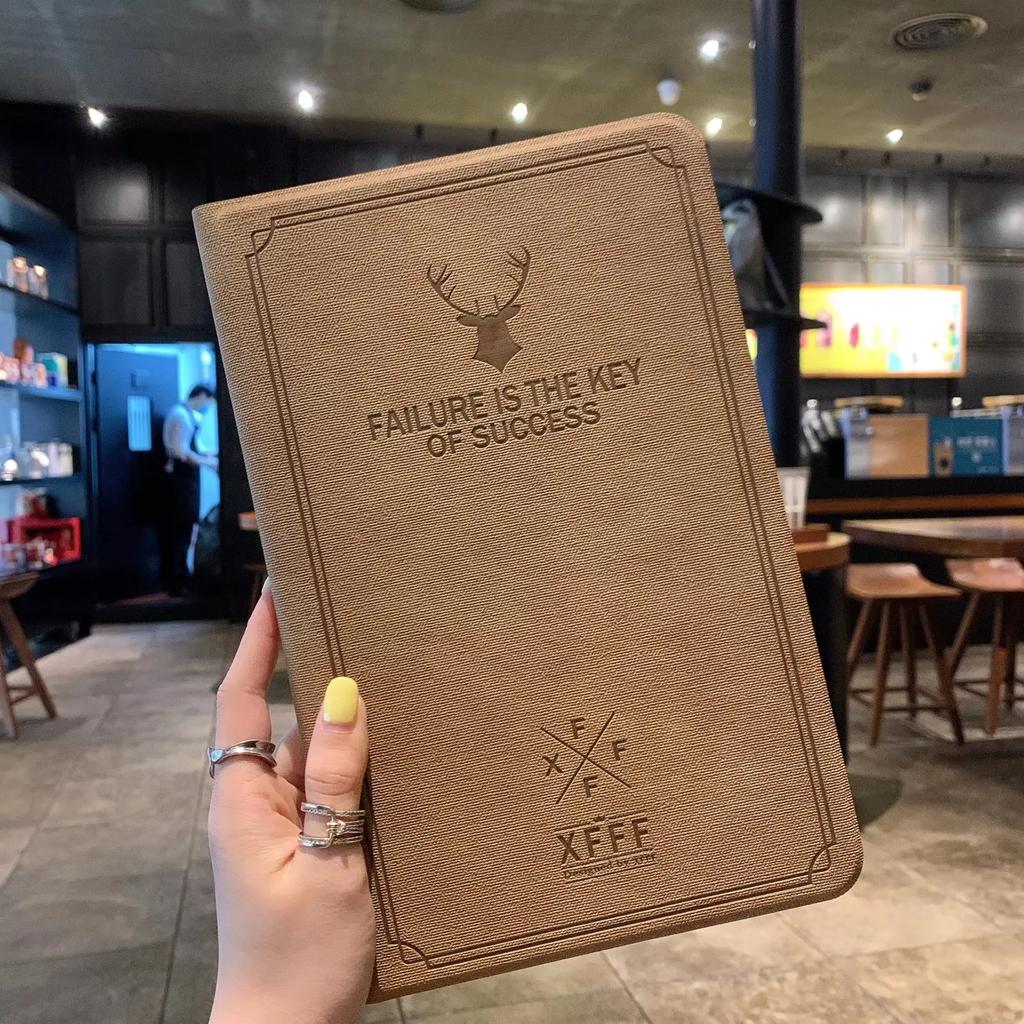 Hirschkopf Hülle für Xiaomi MiPad 6 5 4 Pro Plus Smart Cover für Redmi Pad 10.6 SE 11 Zoll Tablet Hülle Faltständer Lederhülle