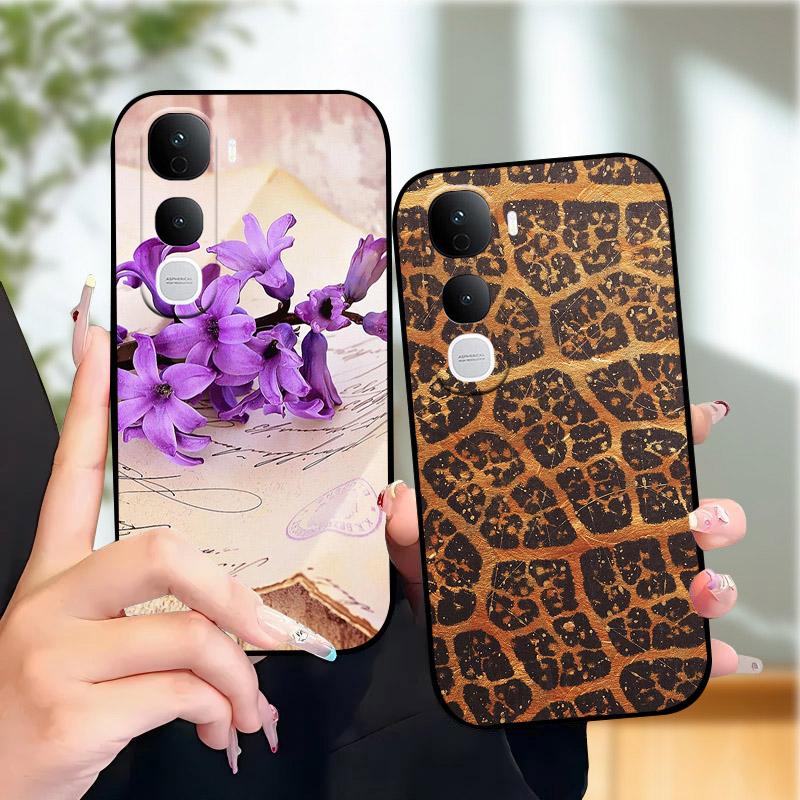 For Vivo Y400 Pro Y400Pro 5G Case Stylish Soft TPU Silicone Back Cover Bumper For Vivo Y400 4G 5G Phone Case V2506 Protect Shell