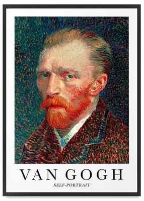 Poster In Frame Van Gogh Portrait