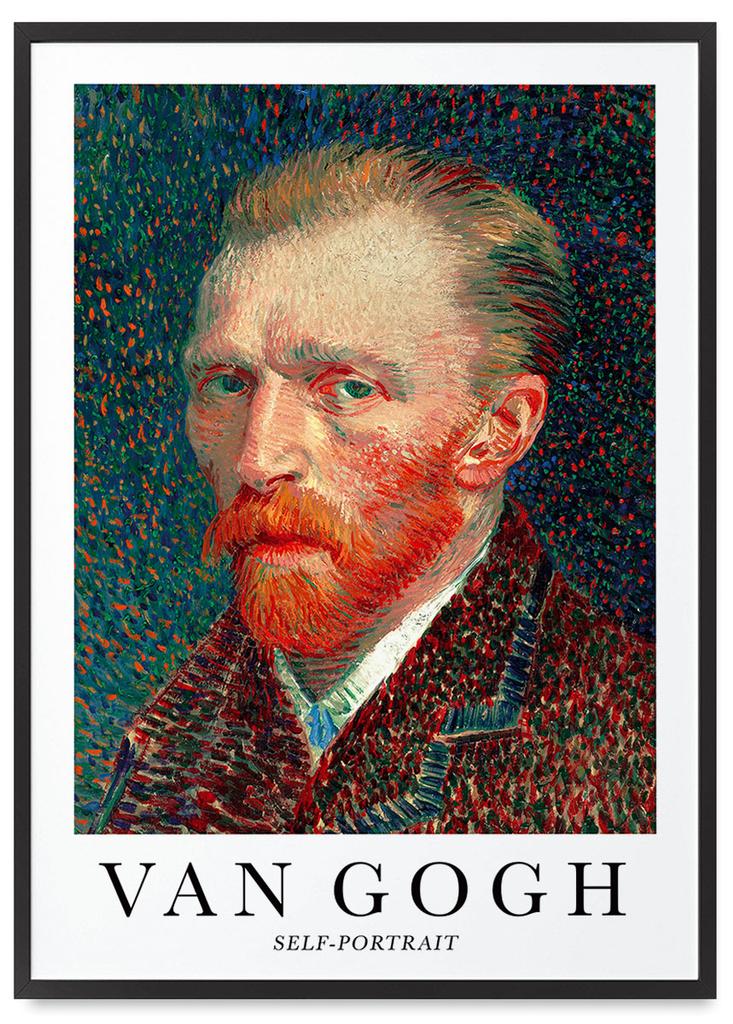 Plakat w ramie van gogh portret