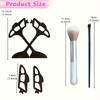 6pcs Reusable eyeshadow tools, eye makeup guide, eyeliner templates, quick makeup templates