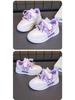 2025 Spring/Autumn Breathable Cartoon Skate Shoes for Girls - Comfortable & Cute Casual Children's Sports Footwear