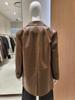 Basic Faux Leather Midi Jacket NJL5WM903