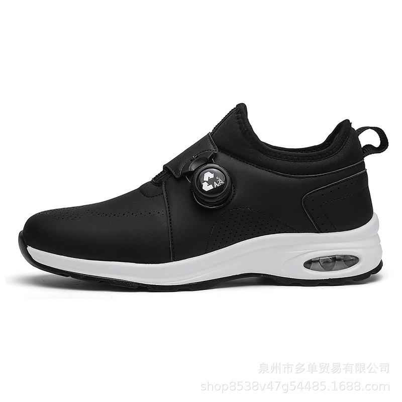 Neue niedrig geschnittene, weich gefederte, bequeme Sportschuhe, Outdoor, seitlicher Drehknopf, Freizeitschuhe