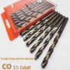 Cobalt HSS M35 Twist Drill Bit for Stainless Steel, Sizes: 1/3/5/6/8/10/12/13/20